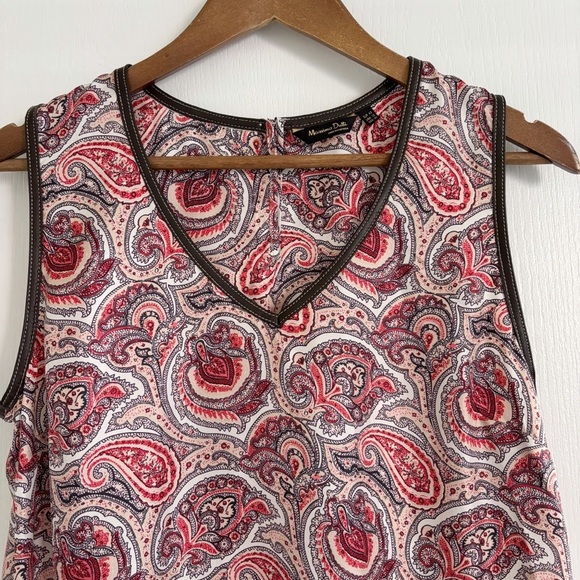Massimo Dutti Dress Silk Paisley Shift - Picture 3 of 11